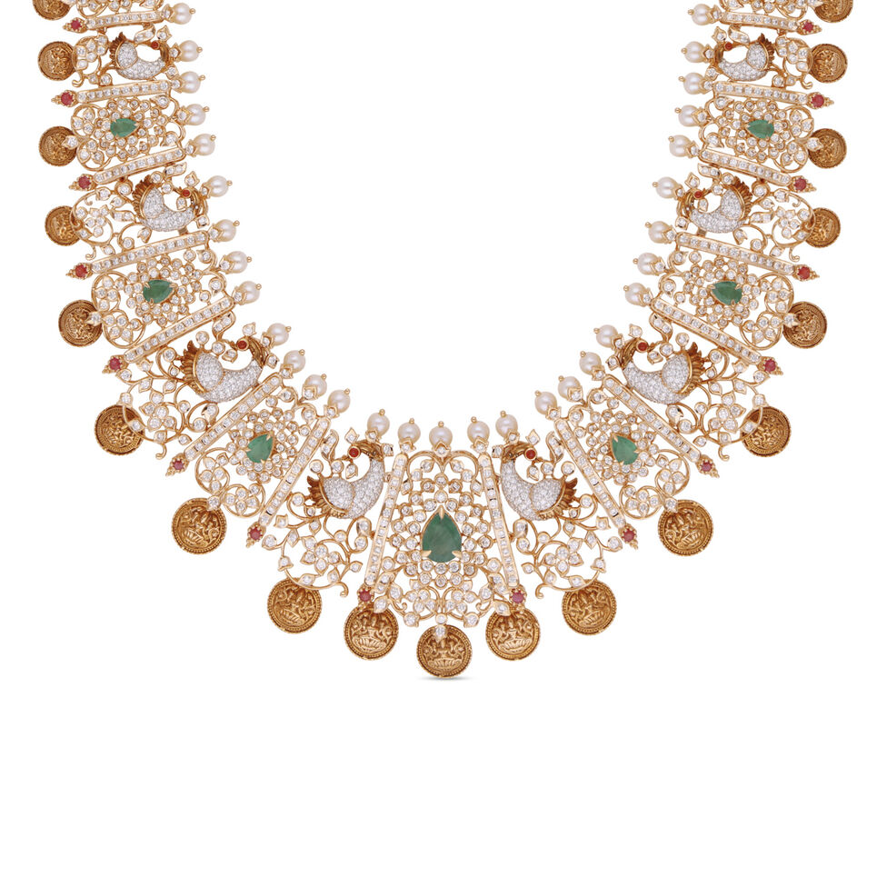 Diamond Neckalce In Close Setting Patt
