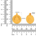 Plain Gold � Goddess Lakshmi Motif