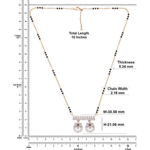 CP of black beads with a Dia PN - 2 loop