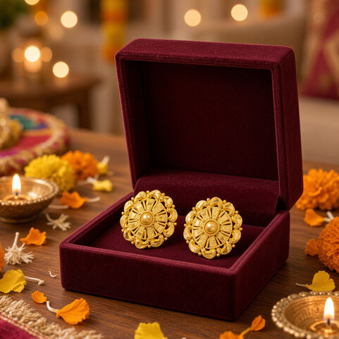Filigree Die & Gold Bead Work