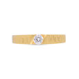 GEMSET GOLD GENTS RING IN CASTING
