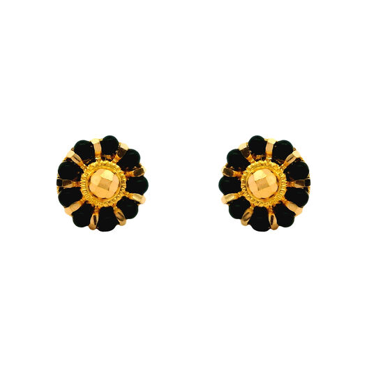 Gemset Ear Stud- Opensetting