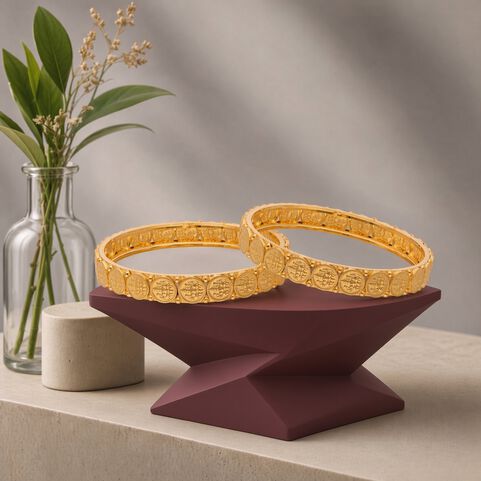 Plain Gold � Lakshmi Coin (Kasu)