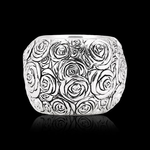 Flowervaserose ITR15709 8x6cm(Charism)