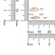 GEMSET GOLD LADIES RING IN CASTING