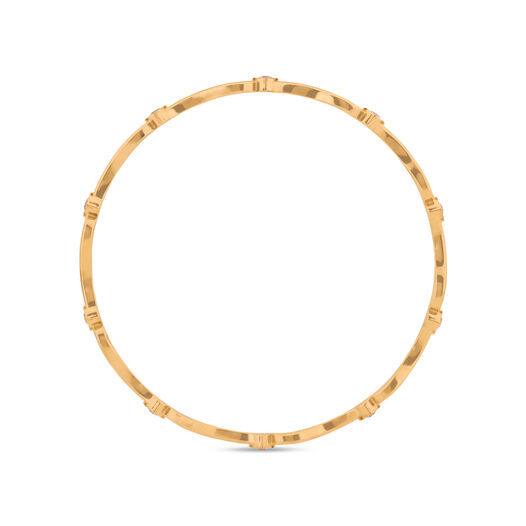 GEMSET BANGLE PAIR IN CASTING DESIGN