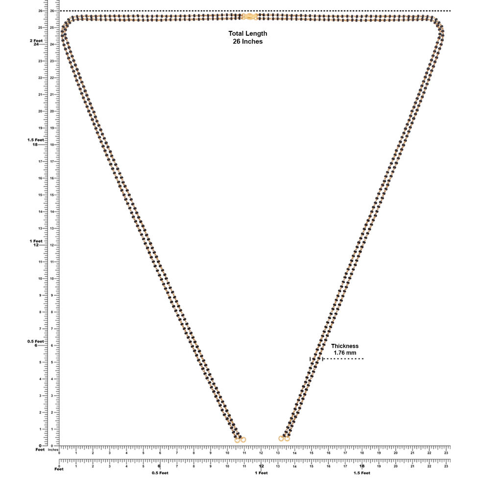 Black Bead � Double Wire-Tied Work