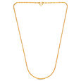 Plain Gold Chain �Bulb� Motif