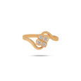 Diamond Ring in Fancy Design for Ladies