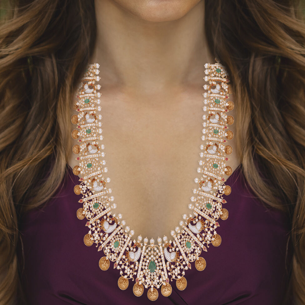 Diamond Neckalce In Close Setting Patt