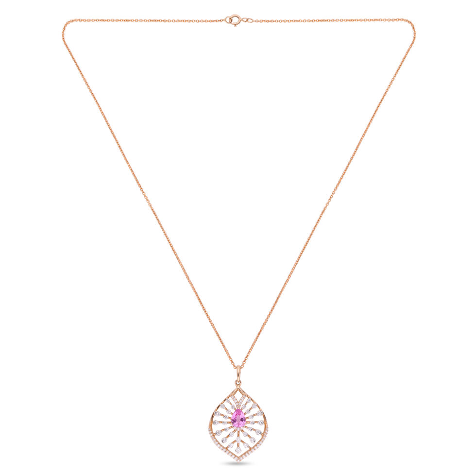 CP set with Dia and coloured gem 1 loop