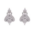 Diamond Earstud With Fancy Cut Diamonds