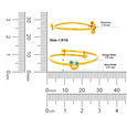Plain Gold Bangle Pair HoneyBee�kids1-12