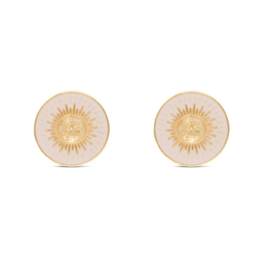 MN in Plain Silver Cufflinks