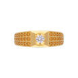 Diamond Ring in Fancy Design, Gentlemen