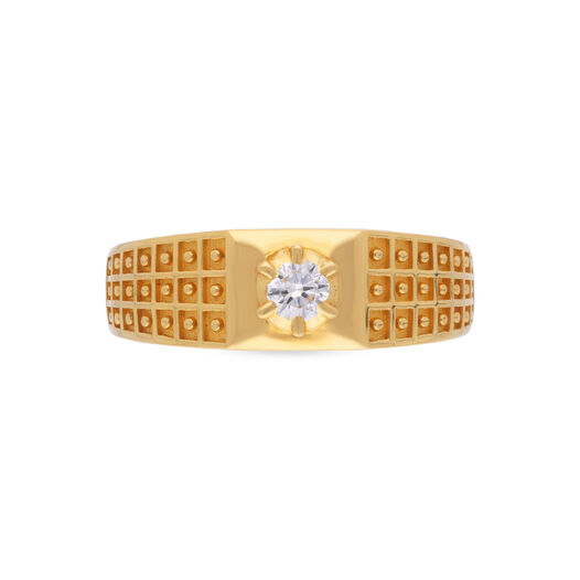 Diamond Ring in Fancy Design, Gentlemen