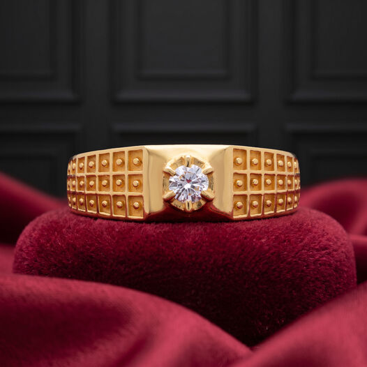 Diamond Ring in Fancy Design, Gentlemen