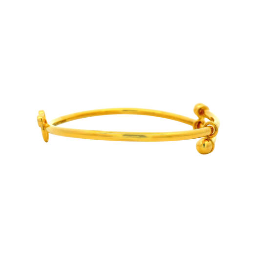 Plain Gold Bangle Pair HoneyBee�kids1-12