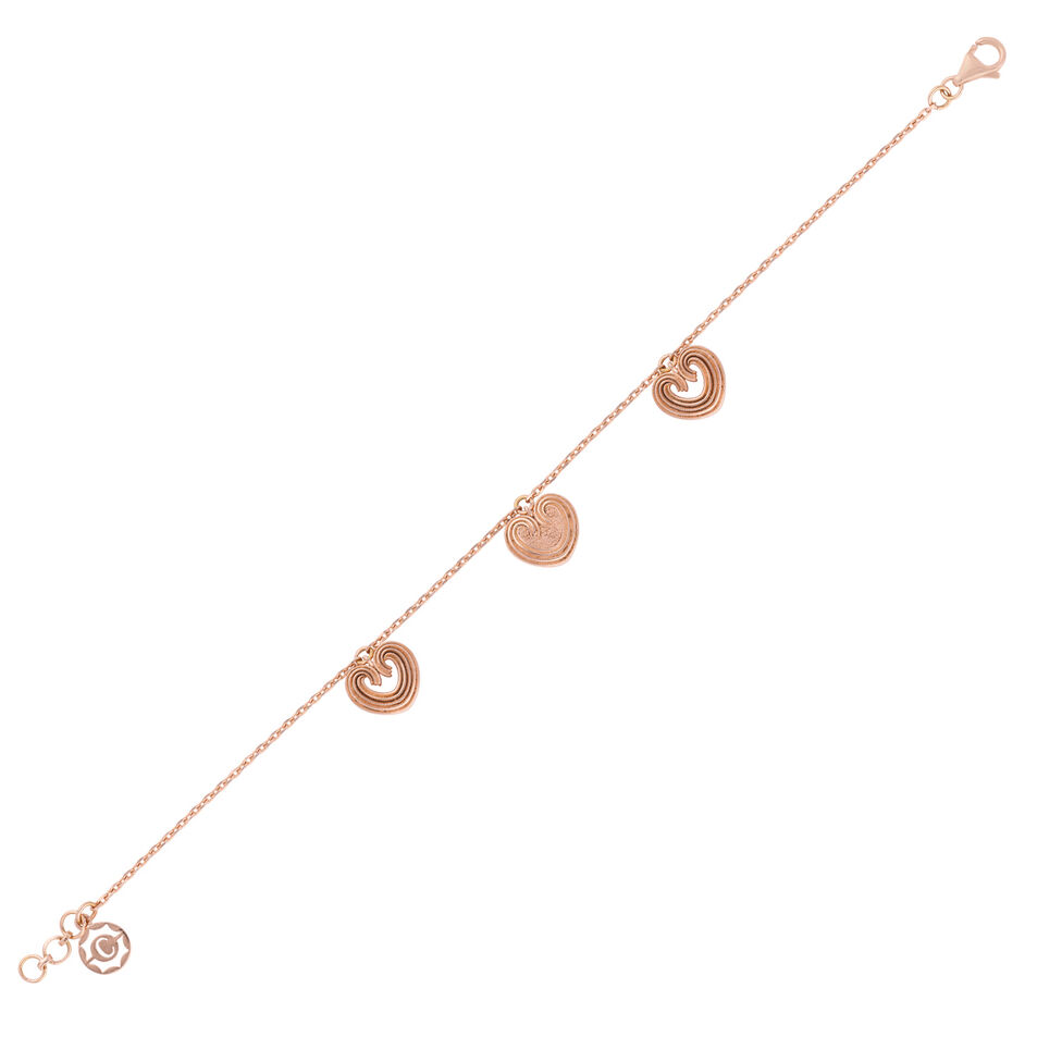 Plain Gold Flexi Bracelet,Casting design