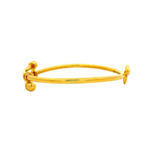 Plain Gold Bangle Pair HoneyBee�kids1-12