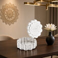 JB1055 SILVER ROUND NAKSHI BOX