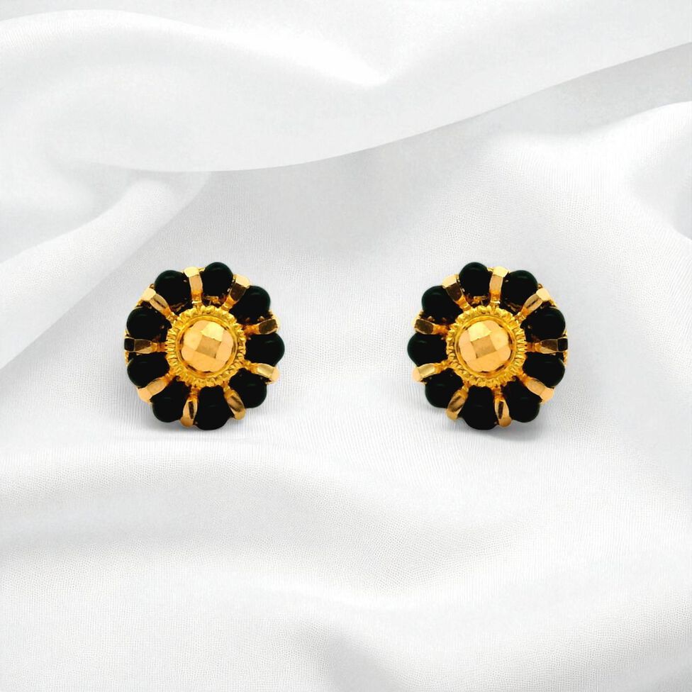 Gemset Ear Stud- Opensetting
