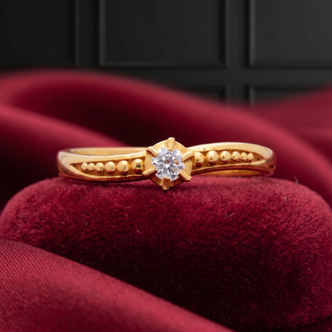 Diamond Ring in 1 Dia Pinji for Ladies