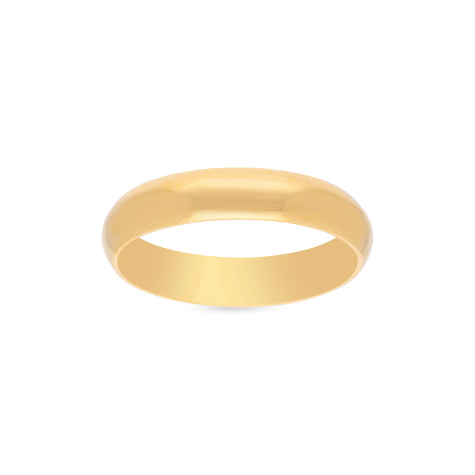 Half Round Wedding Band