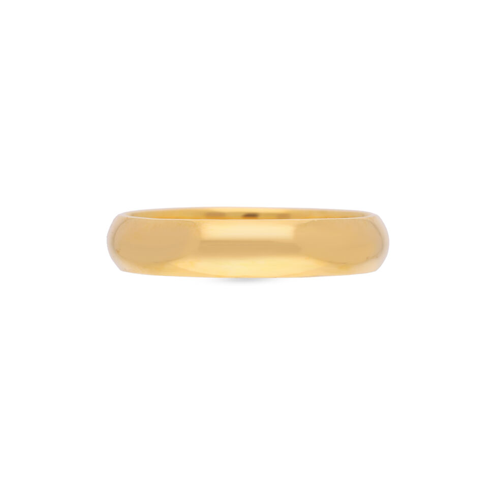 Half Round Wedding Band
