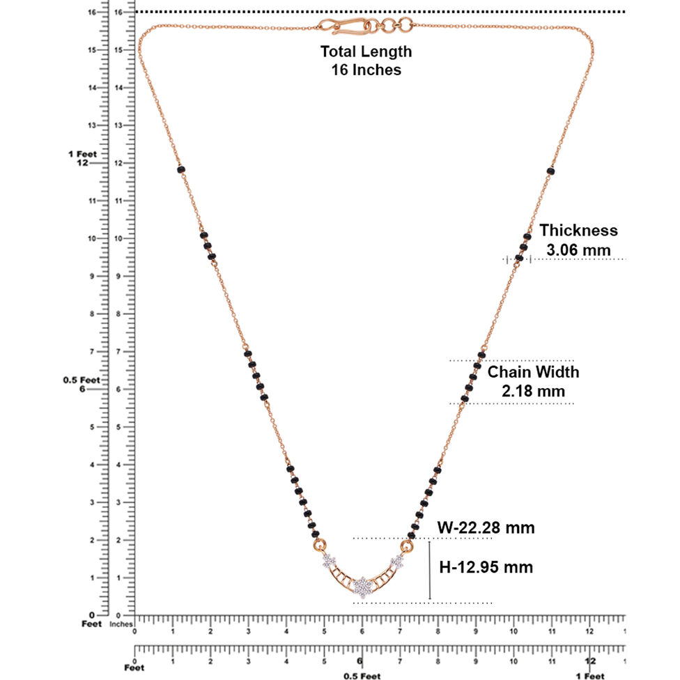 CP of black beads with a Dia PN - 2 loop