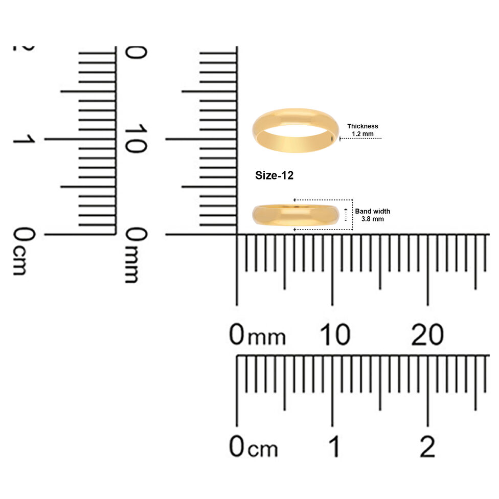 Half Round Wedding Band