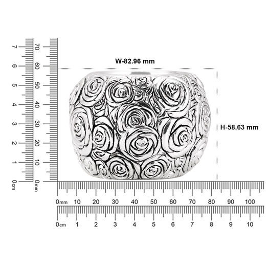Flowervaserose ITR15709 8x6cm(Charism)