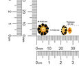 Gemset Ear Stud- Opensetting