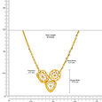 CHAIN+PENDANT DOUBLE LOOP CASTING DESIGN