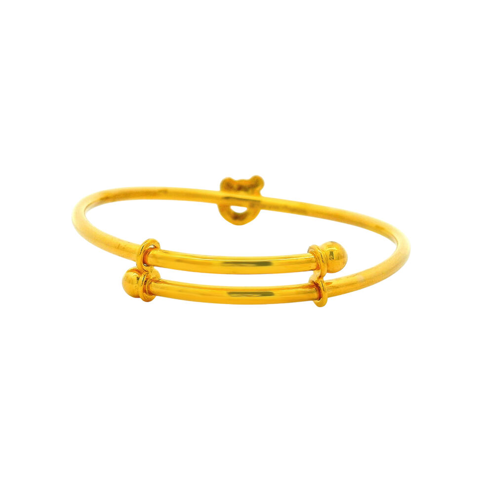 Plain Gold Bangle Pair HoneyBee�kids1-12