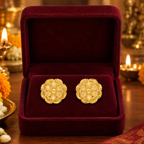 Filigree Die & Gold Bead Work