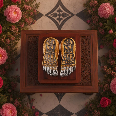 MHK-CFL-1503B Feet of goddess mahalakshm