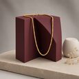 Plain Gold � Pea Pod & Bulb Motif