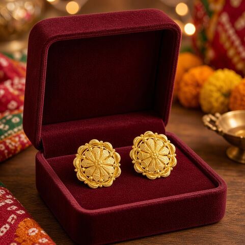 Filigree Die & Gold Bead Work