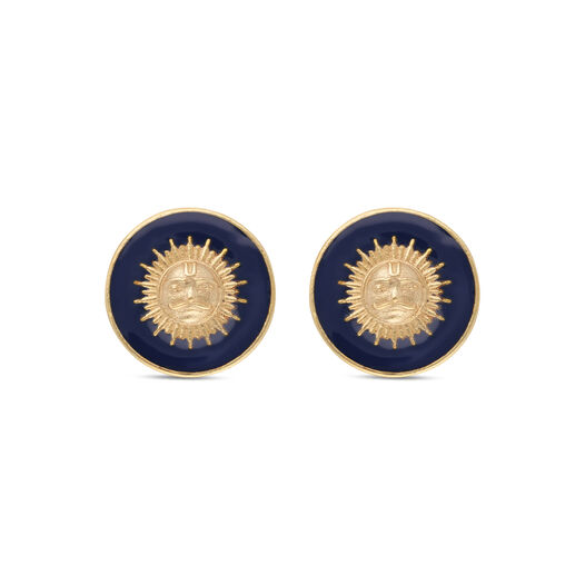 MN in Plain Silver Cufflinks